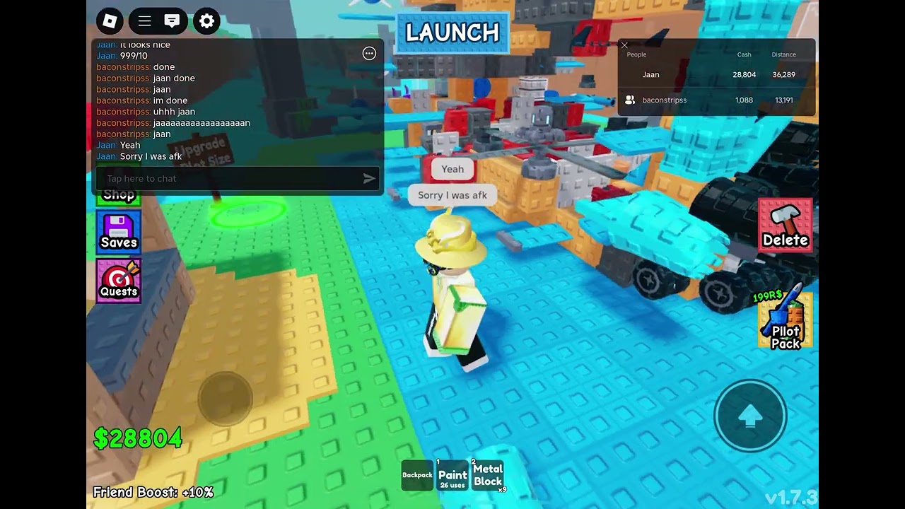Build a plane with my friend