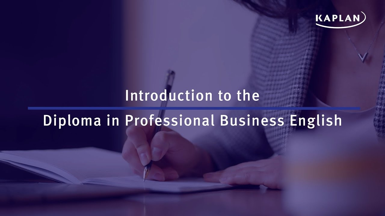 Diploma in Professional Business English