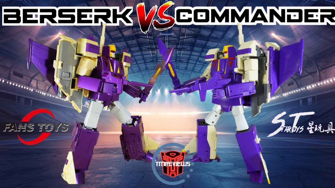 Comparison: FansToys FT-21 Berserk VS Star Toys ST-01 Commander (AKA Blitzwing)