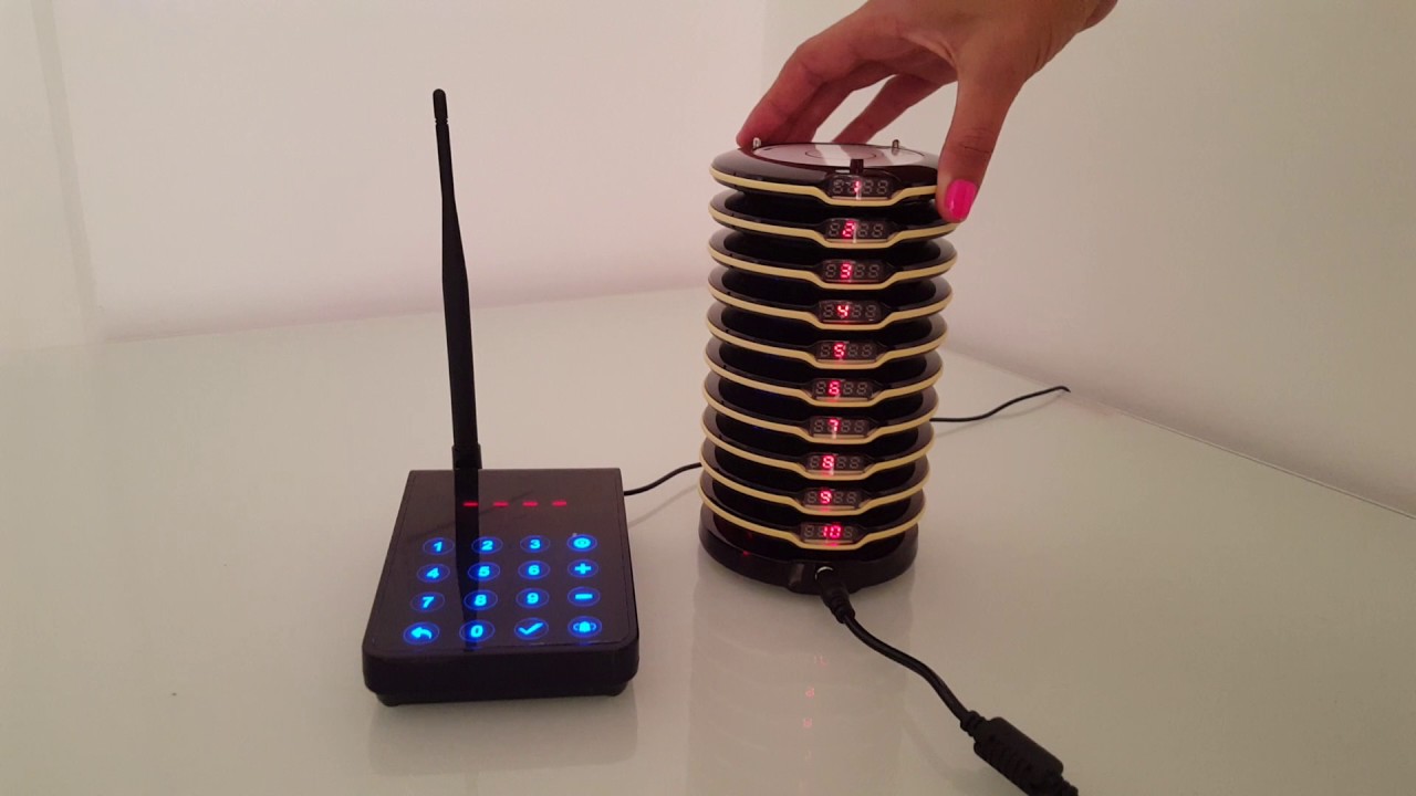 Kit Localizadores redondos para llamar clientes