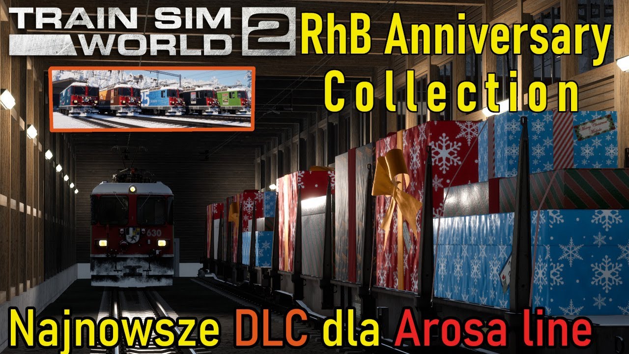 Train Sim World 2 | Arosa Line-RhB Anniversary Collection  | DLC | Pierwsze wrażenia | gameplay pl