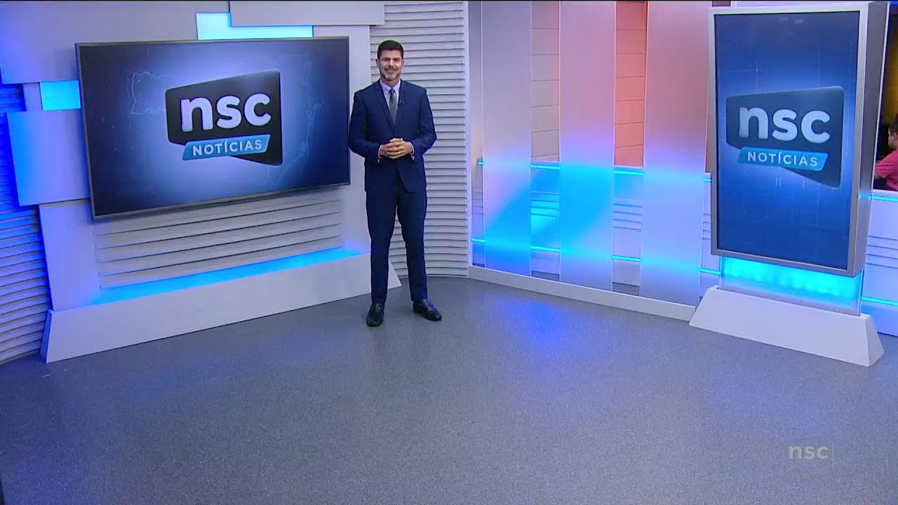 Estreia | Trechos do NSC Noticias em novo cenário - 06/10/2025 | NSC TV