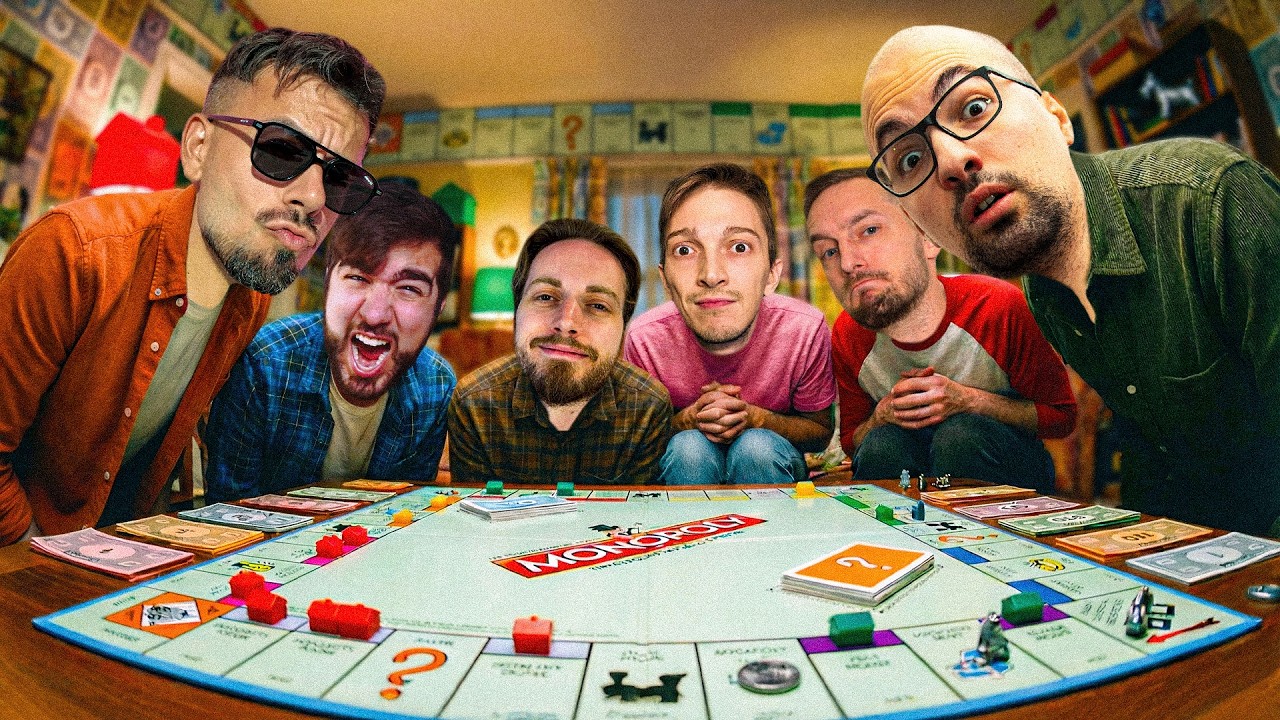 Abbiamo giocato a MONOPOLY ed è andato tutto MALISSIMO con Dread, Gabbo, Masseo, JTaz, Rohn, Mollu
