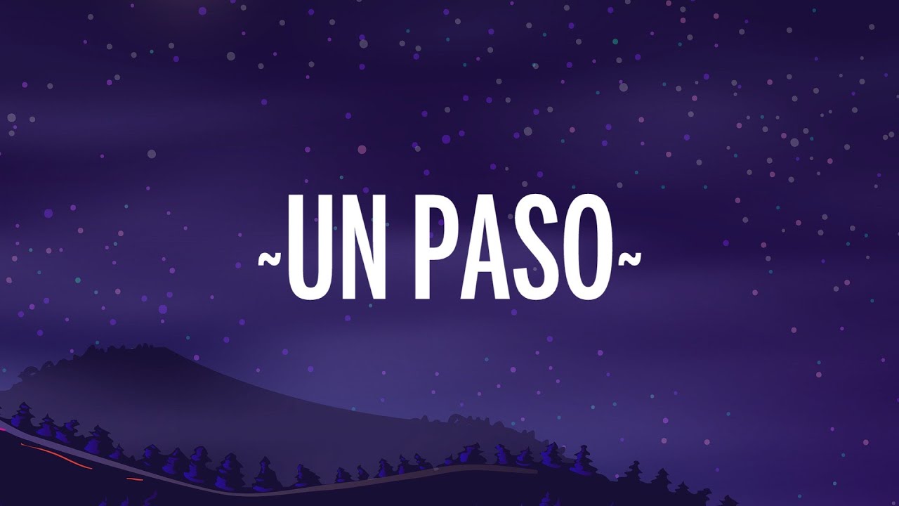 Trueno, J Balvin - UN PASO (Letra/Lyrics)
