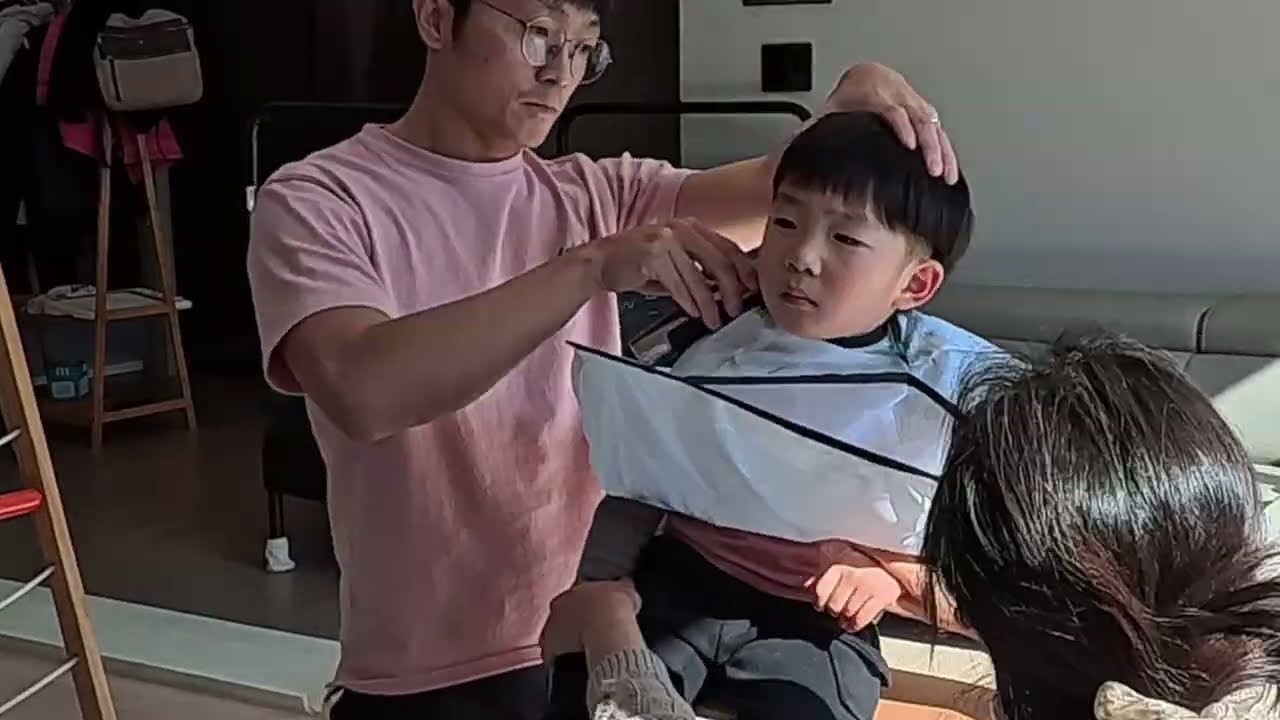 2026.02.08 머리깍기 + 홈트레이닝