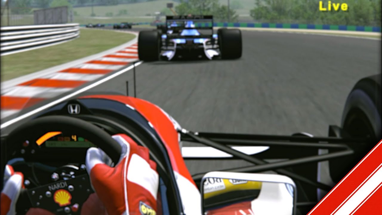 Senna’s V12 MP4/7 Attacks the Hungaroring