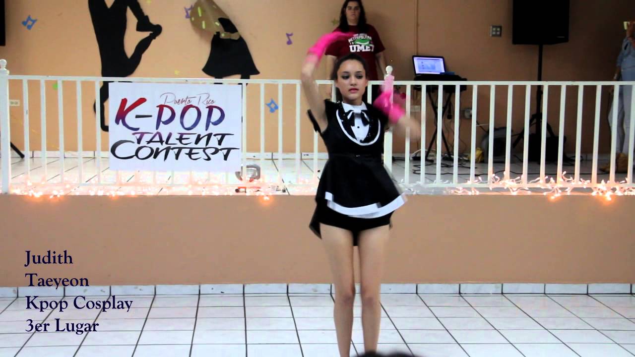 PR KPOP TALENT CONTEST Taeyeon KPOP Cosplay