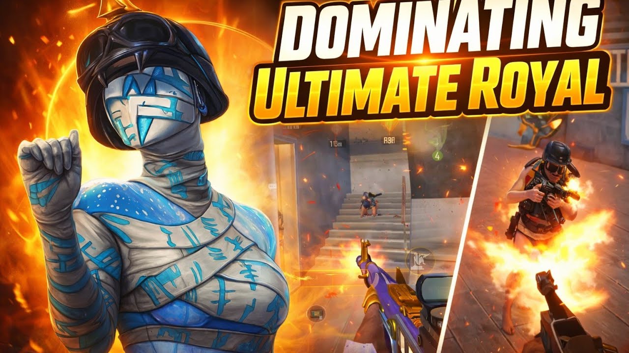 Ultimate Royale Clutch Gameplay 🔥 BGMI Pro Skills | iQOO Neo 10 | BGMI Gameplay