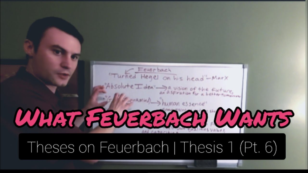 Theses on Feuerbach Explained | Thesis 1 Pt. 6 | What Feuerbach Wants