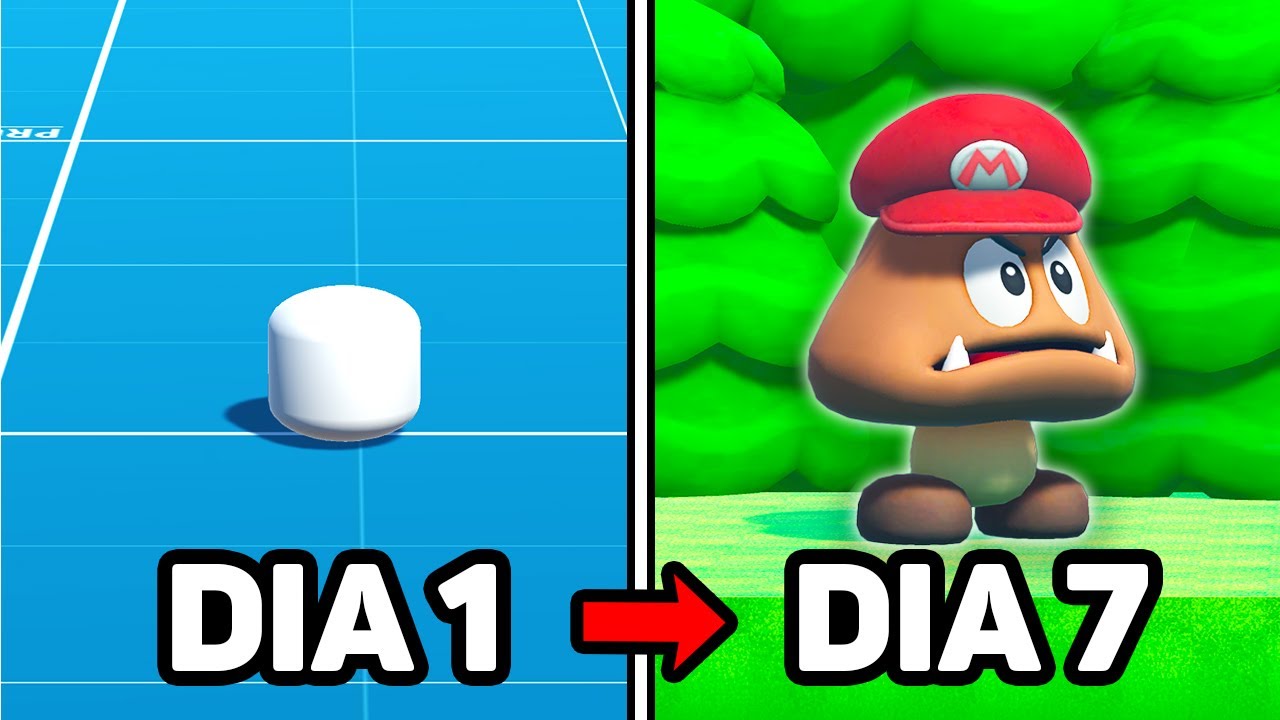 Hice Super Mario Bros pero tú eres los Enemigos