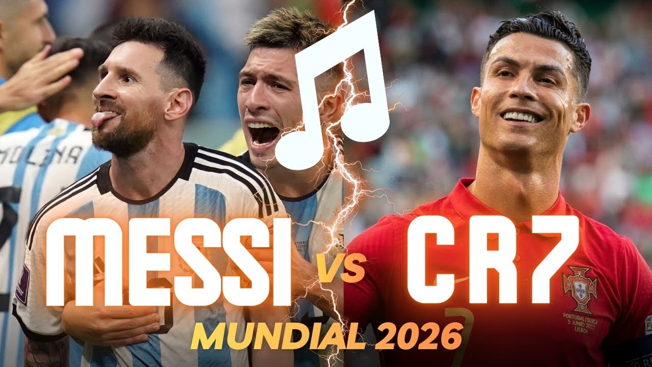 MESSI vs RONALDO 🔥 La RIVALIDAD de la COPA DEL MUNDO | Canción Mundial 2026 | Música de Fútbol