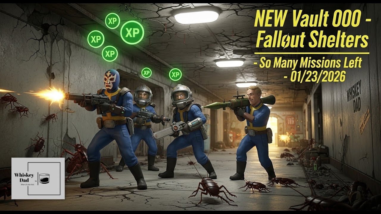 NEW Vault 000 - Fallout Shelter - So Many Missions Left - 01/23/2026