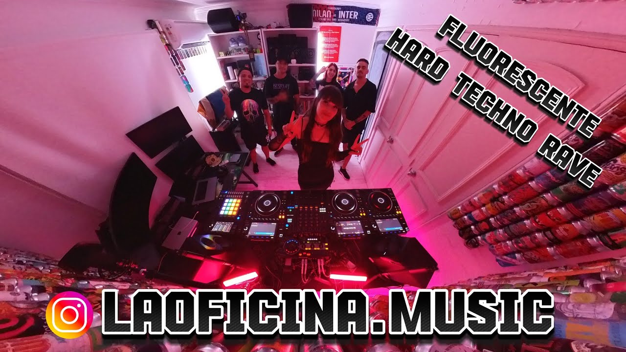 Fluorescente x Hard Techno Rave @ La Oficina, Episodio 12