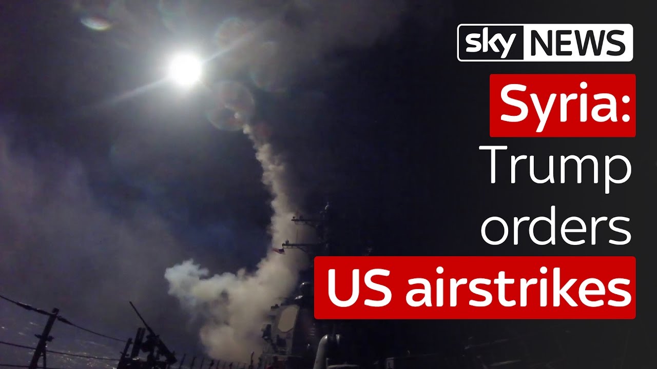 Donald Trump orders US airstrikes on Syria airbase after chemical attack