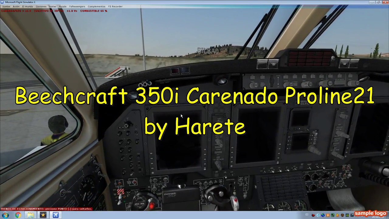 [FSX,P3D] | Tutorial Beechcraft 350i Carenado | Rocket Collins Pro line21.