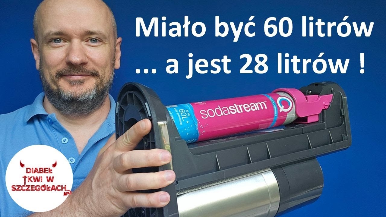 Miało być 60 ... jest 28 litr&oacute;w ! - kr&oacute;tka recenzja SodaStream Duo