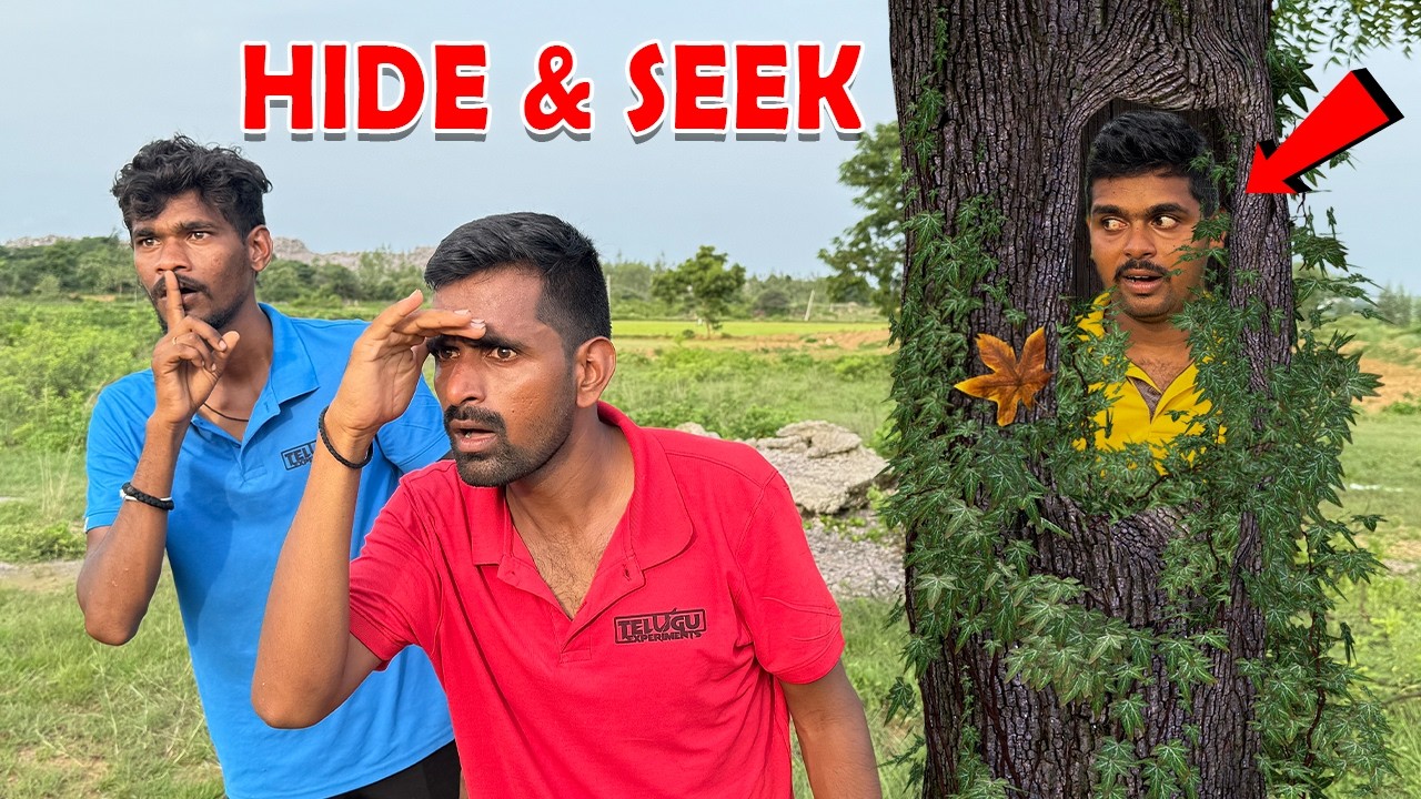 Extreme Forest Hide & Seek - Revenge Challenge 🔥🔥 అడవిలో దాగుడు మూతలు…😱😱 Telugu Experiments