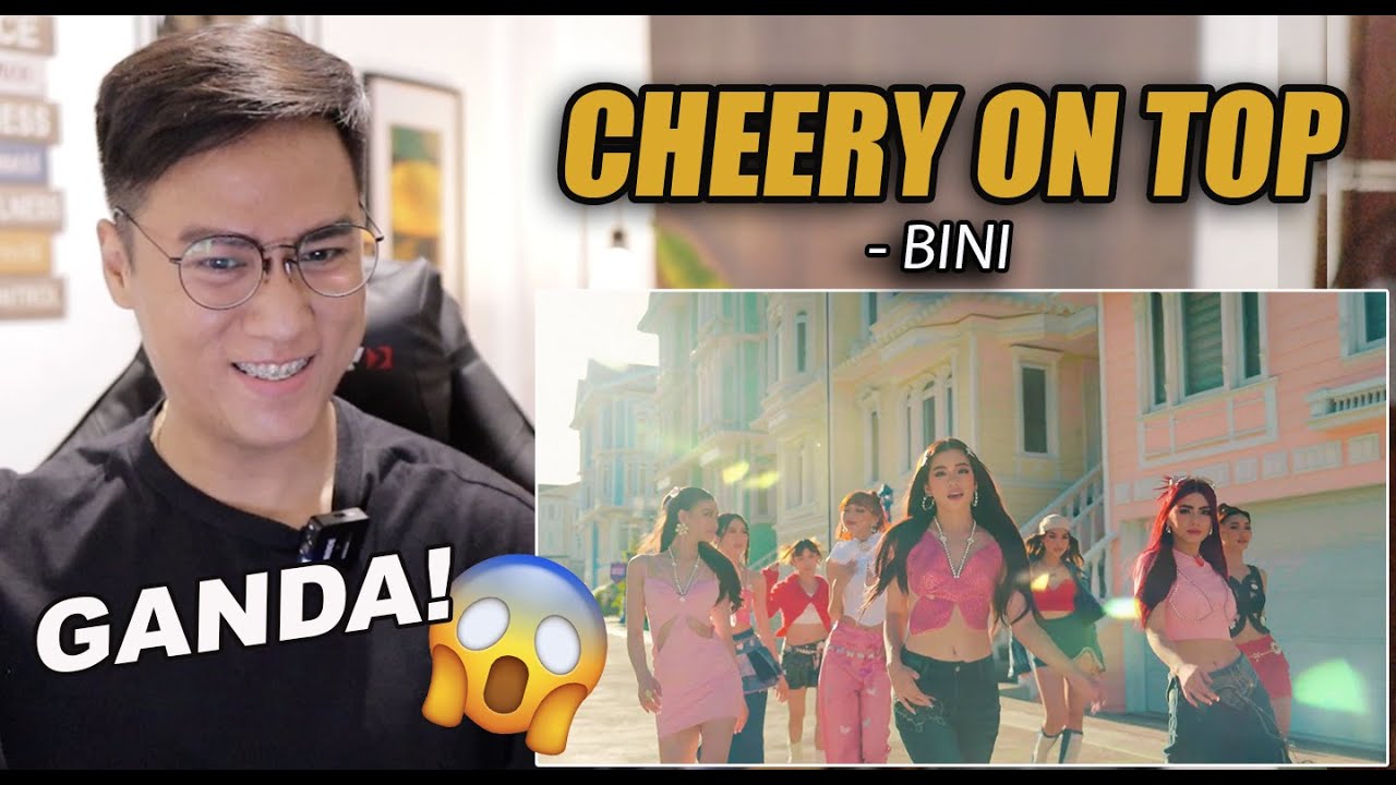 BINI | 'Cherry On Top' Official Music Video | SINGER REACTION