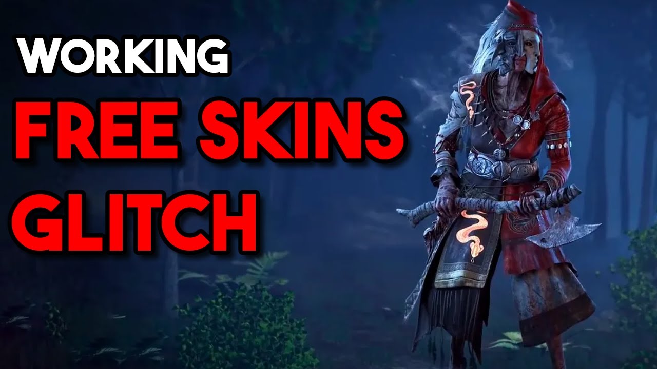 Actual FREE SKINS GLITCH in Dead by Daylight + TUTORIAL