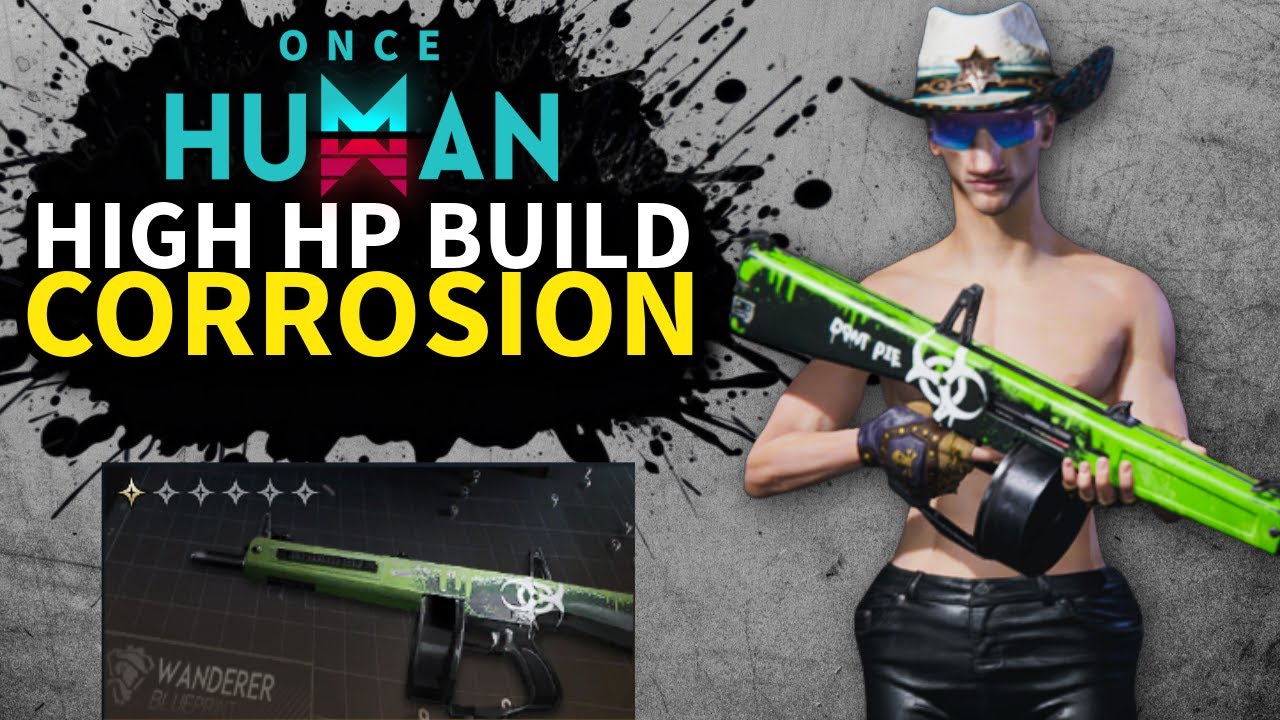 Insane Single Target - My BEST Corrosion Power Surge Build - Once Human