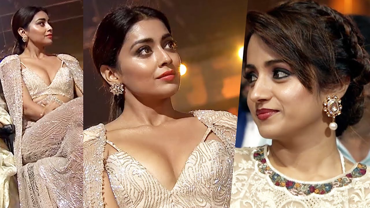 Shriya Saran And Trisha Krishnan Look Stunning At SIIMA