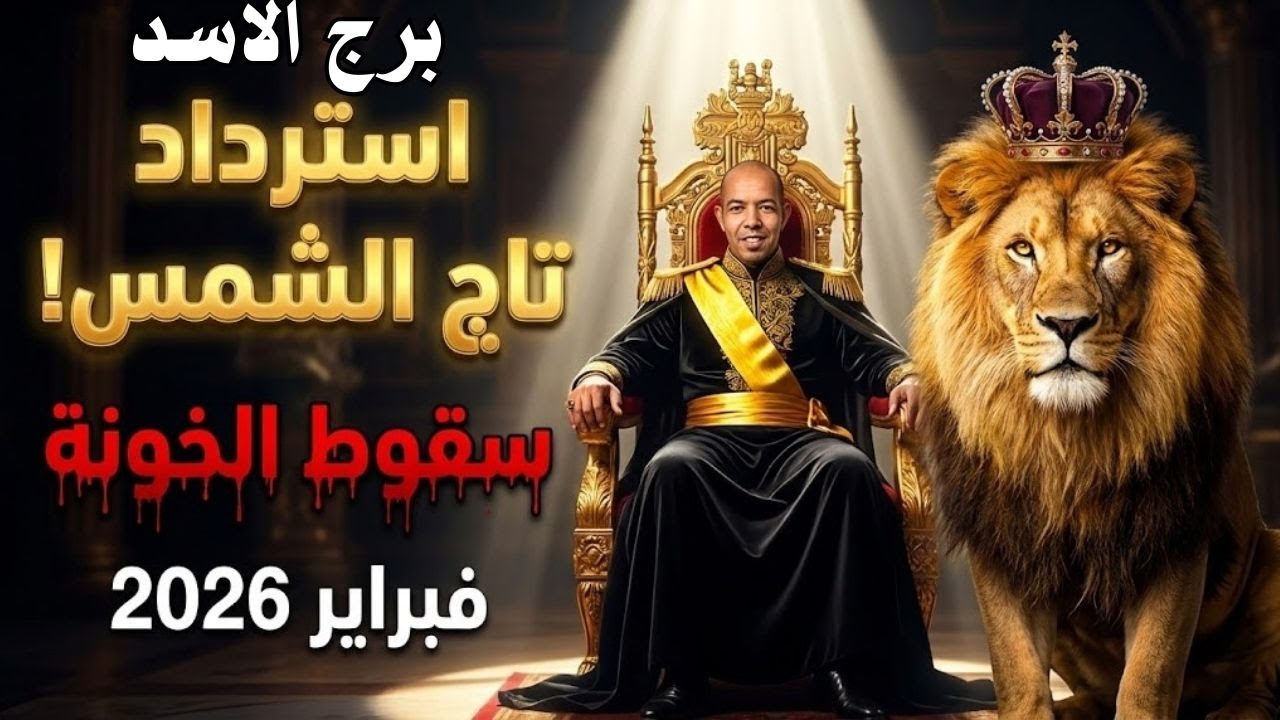 برج الأسد فبراير 2026: استرداد تاج الشمس والذهب ♌ كشف الخونة في البلاط ونهاية المجاملات