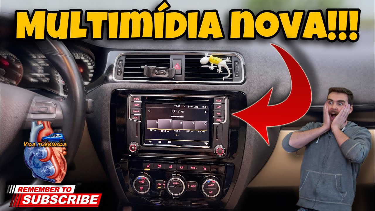 Instalei a Multimídia MIB2 no Jetta TSI Highline!