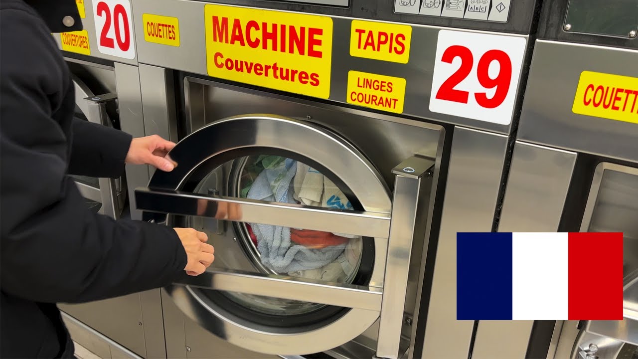 Paris Laverie | Self-Service Laundry Shop Guide for Travelers and Visitors in France.