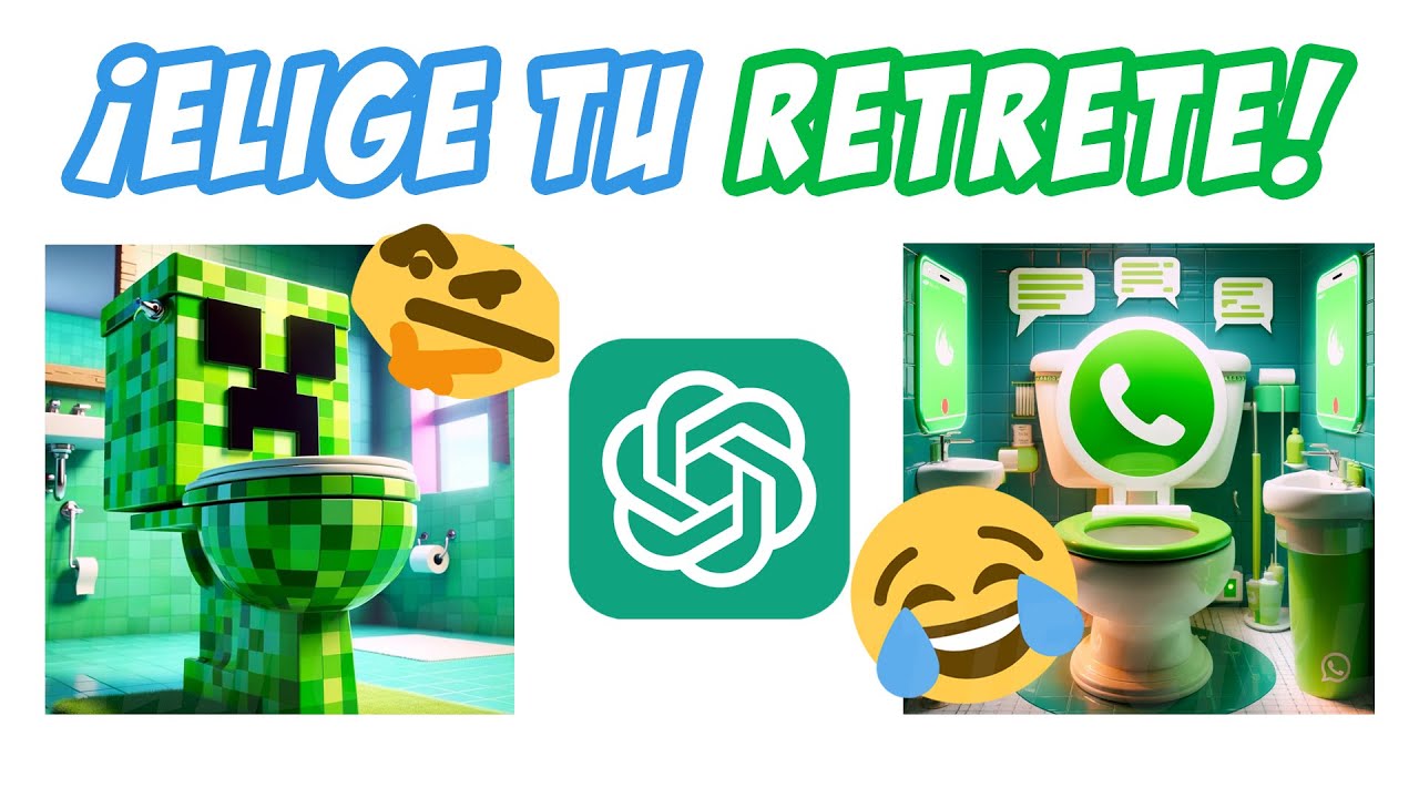 🚽Elige tu Retrete RECOPILACI&Oacute;N 😂 [PARTE 1 AL 10] ⭐ Retretes con IA