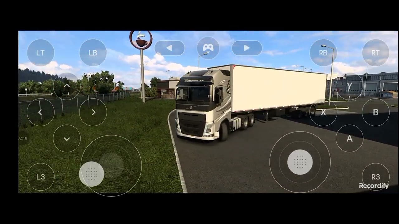  Volvo 750 no baú ETS 2