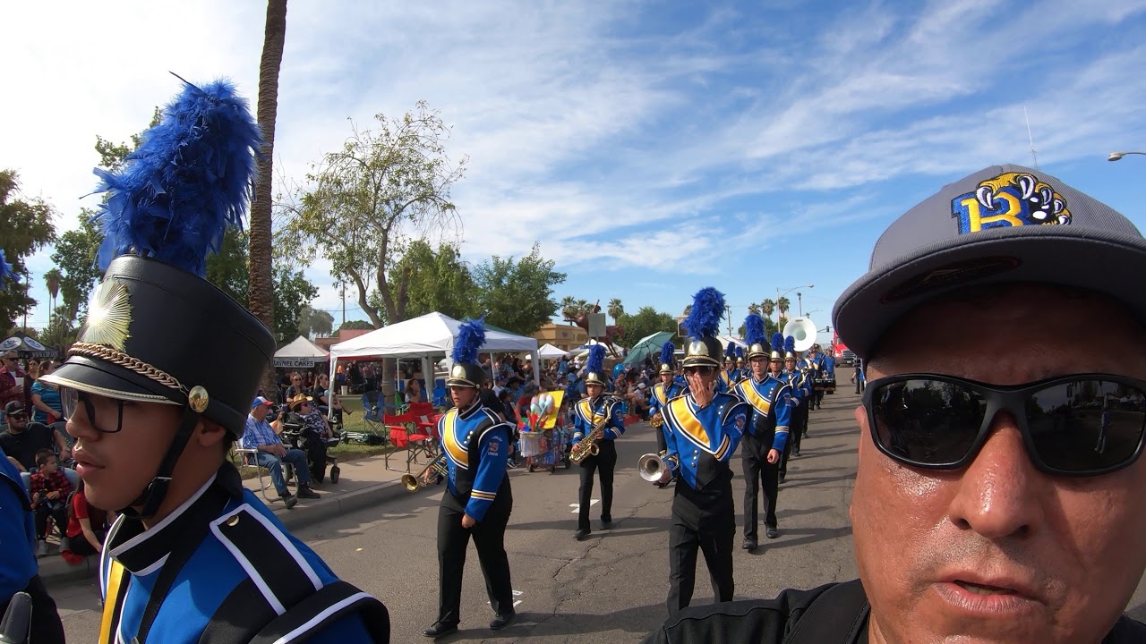 Cattle Call Parade 2019 with Brawley Union High School Wildcat's Marching