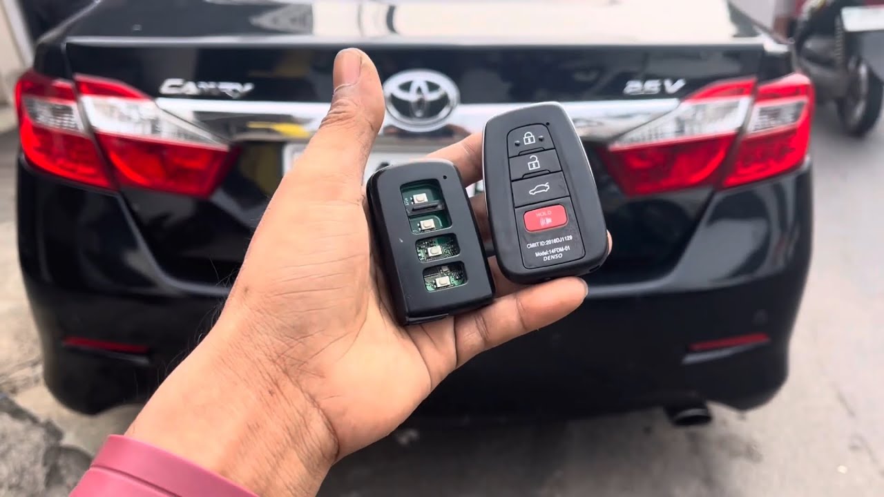 Bikin kunci mobil Camry, duplikat kunci mobil Toyota Camry, upgrade kunci mobil Camry 