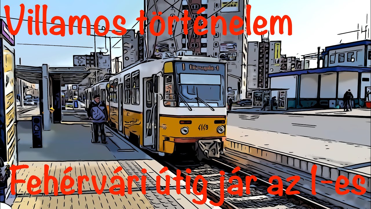 [1] Bécsi út - Fehérvári út - Bécsi út [FullHD] 🚃