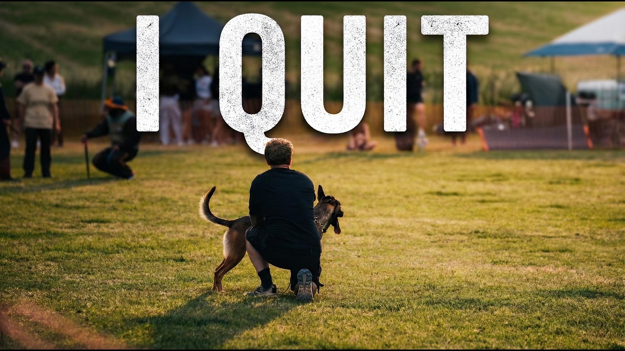 I QUIT. This Is What My Malinois Actually Wants To Do.