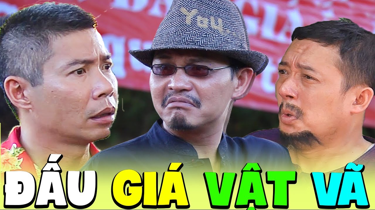Hài Tết 2024 | Phiên Đấu Giá Vật Vã Full HD - Hài Quang Tèo, Hài Bình Trọng, Hài Trung Hiếu Mới 2024