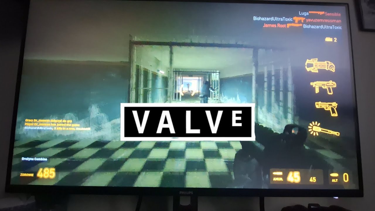 Ja Grający w VALVE!