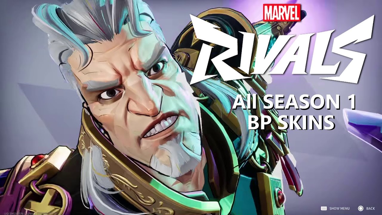 Marvel Rivals Season 1 All Battle Pass Skins