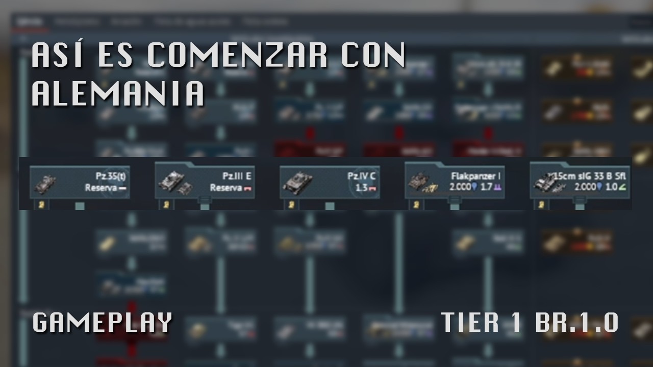 WarThunder Gameplay #2 | Así es comenzar con Alemania