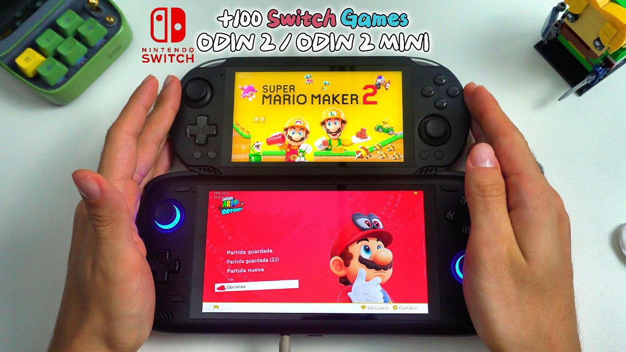 Probamos 100 Juegos de Switch en la ODIN 2 | ODIN 2 MINI | PARTE 1