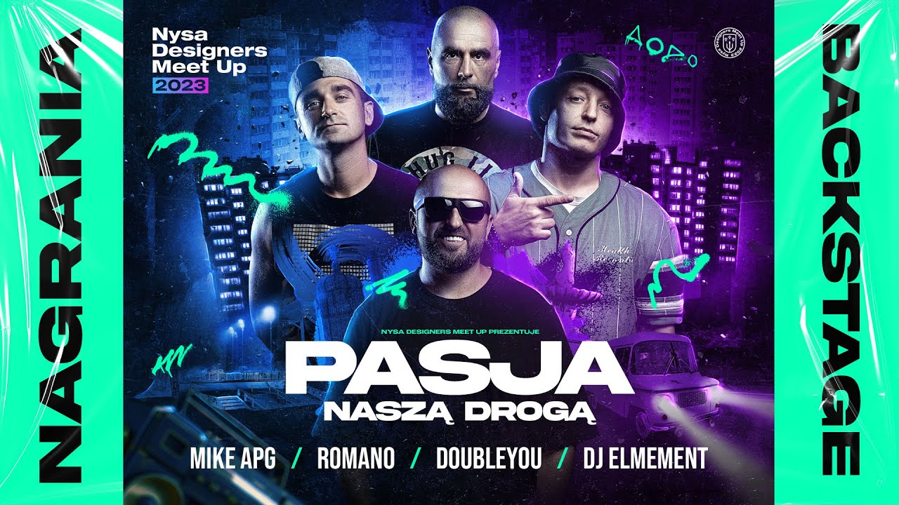 Backstage Nagrań - Pasja naszą drogą (Mike APG, DoubleYou, Romano)