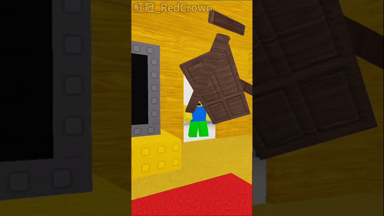 鄰居製造噪音解決辦法☝️🤓        #roblox #紅冠  #redcrown  #shorts
