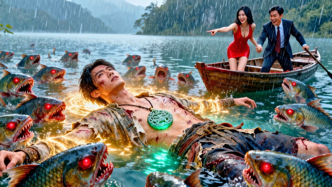 Traicionado por su esposa y arrojado al lago, despierta un sistema y regresa para vengarse.#drama
