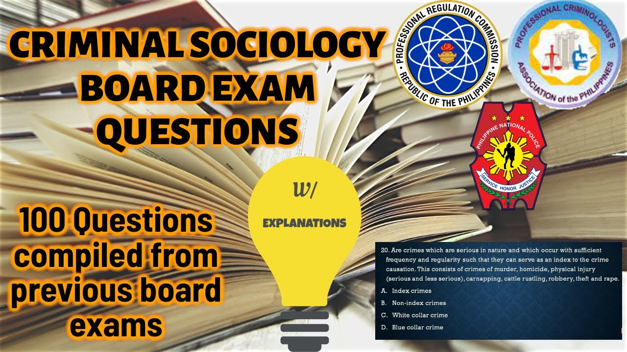 Criminal Sociology Review Questions | Criminology Licensure Examination