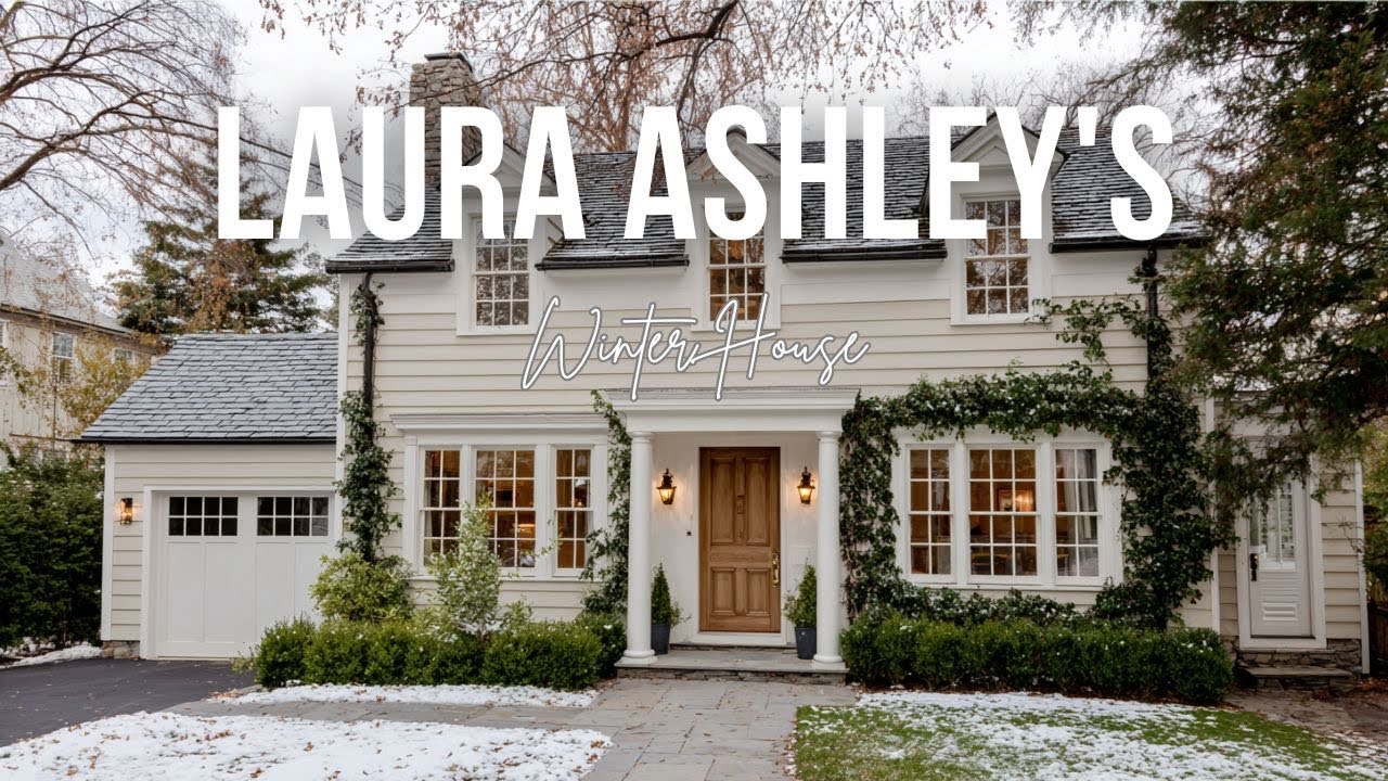 Laura Ashley's Winter House Historic Patterns for Cozy Country Living