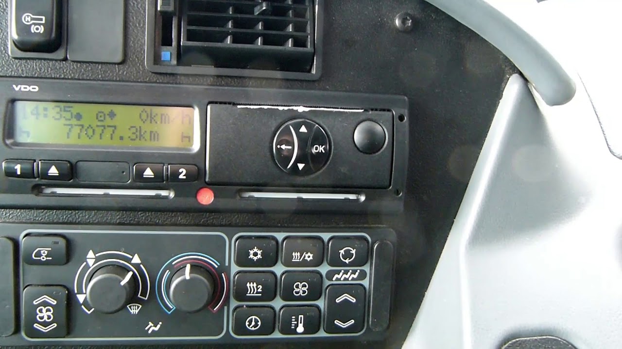Changement heure Chronotachygraphe Numérique siemens vdo
