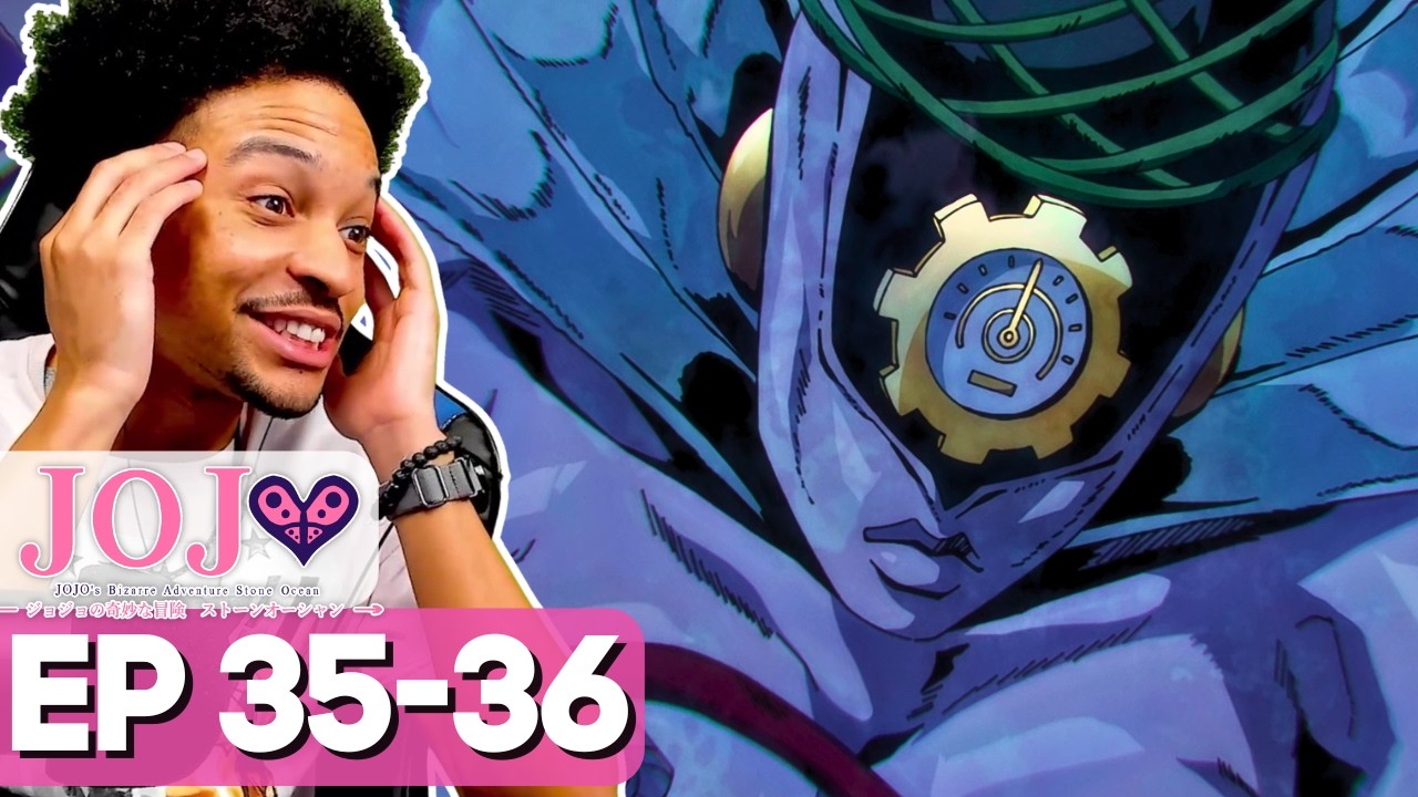 СДЕЛАНО НА НЕБЕСАХ! | Реакция на 35-36 серии JJBA Stone Ocean