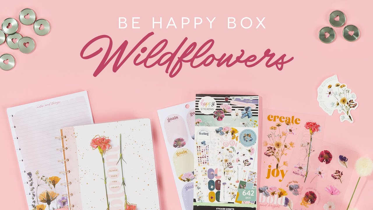 Unbox the Wildflower Be Happy Box with The Happy Planner! | BHB 017