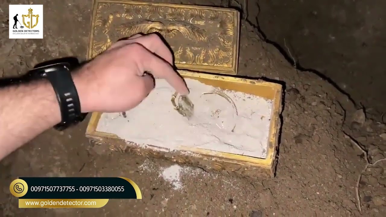 تجربة عملية على كشف الذهب بالنظام الاستشعاري | جهاز جولد ليجند
