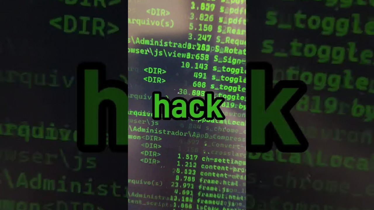 Como fazer hack igual dos filmes #shorts #hack #filmes #pctips #tricksandtips