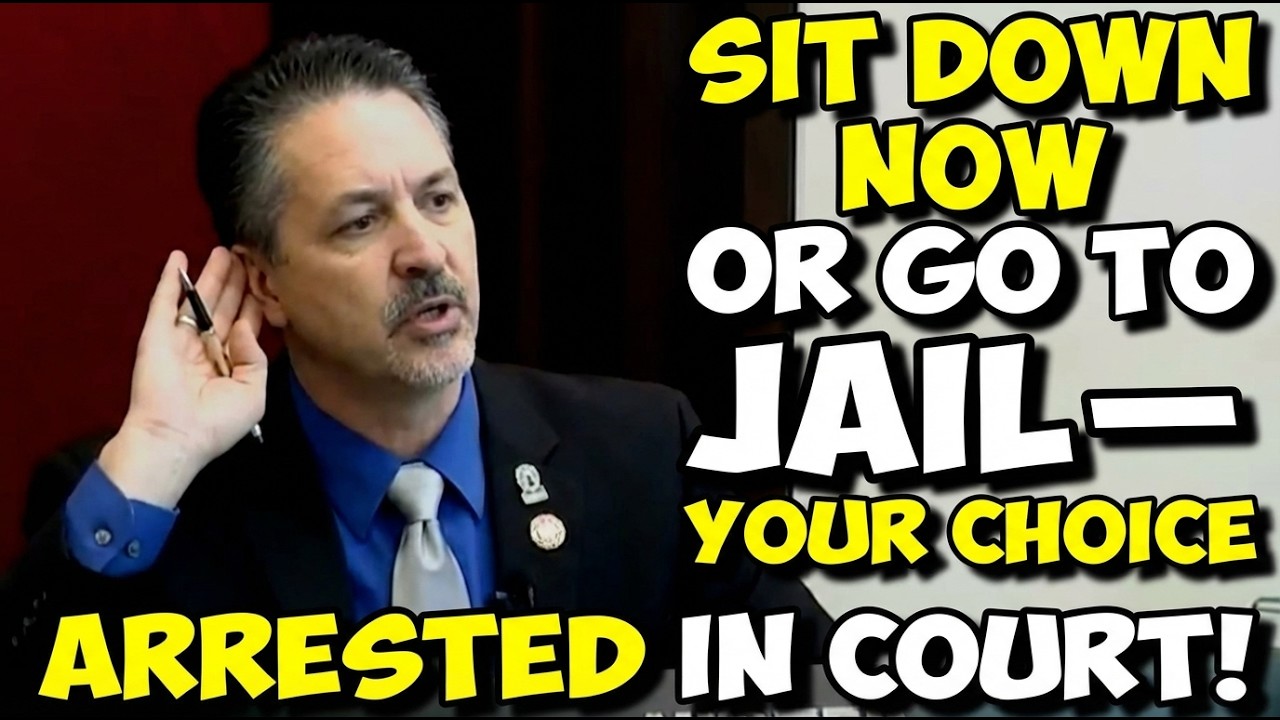 Strict Judge SHUTS DOWN Sovereign Citizen — Then Orders Arrest in Court!!!